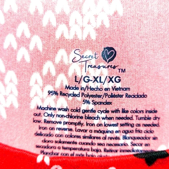 NWT Christmas Gnomes Comfy with Pockets Graphic Print Soft Sleepshirt  Size 3X - Picture 10 of 11